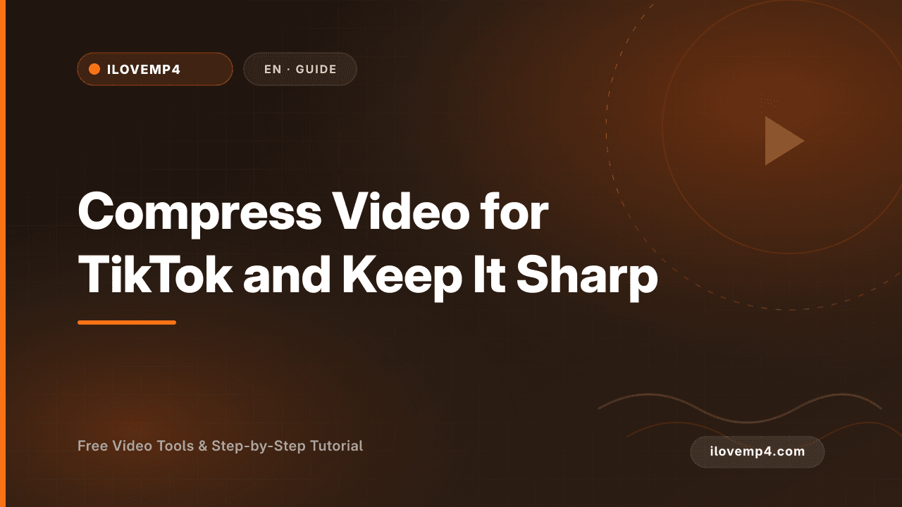 Compress Video for TikTok and Keep It Sharp (2026)