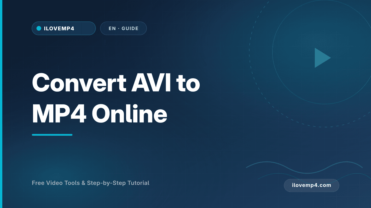 Convert AVI to MP4 Online (Fast + Compatible)