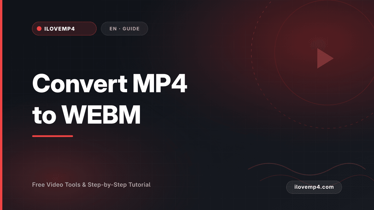 Convert MP4 to WEBM (Smaller Files for the Web)
