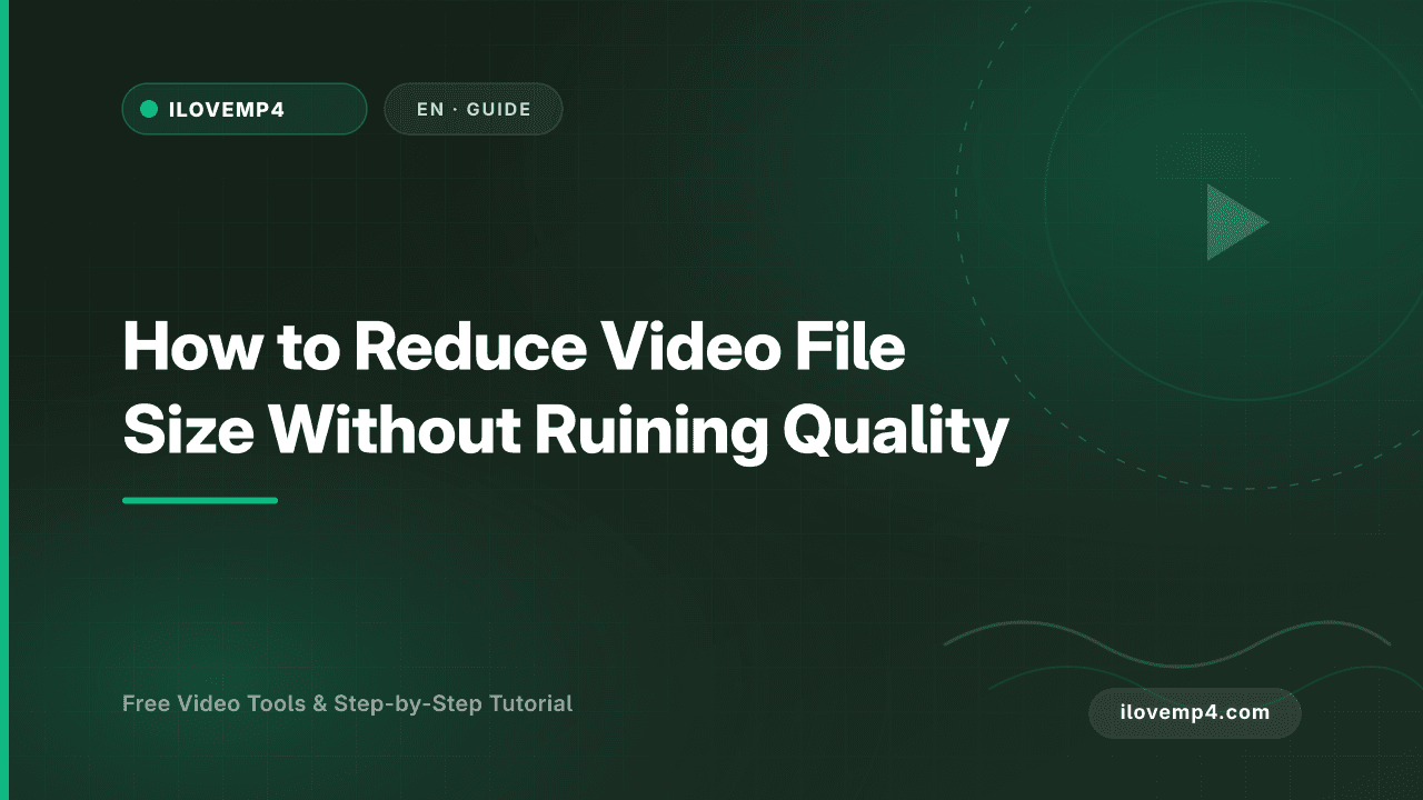How to Reduce Video File Size Without Ruining Quality (2026)